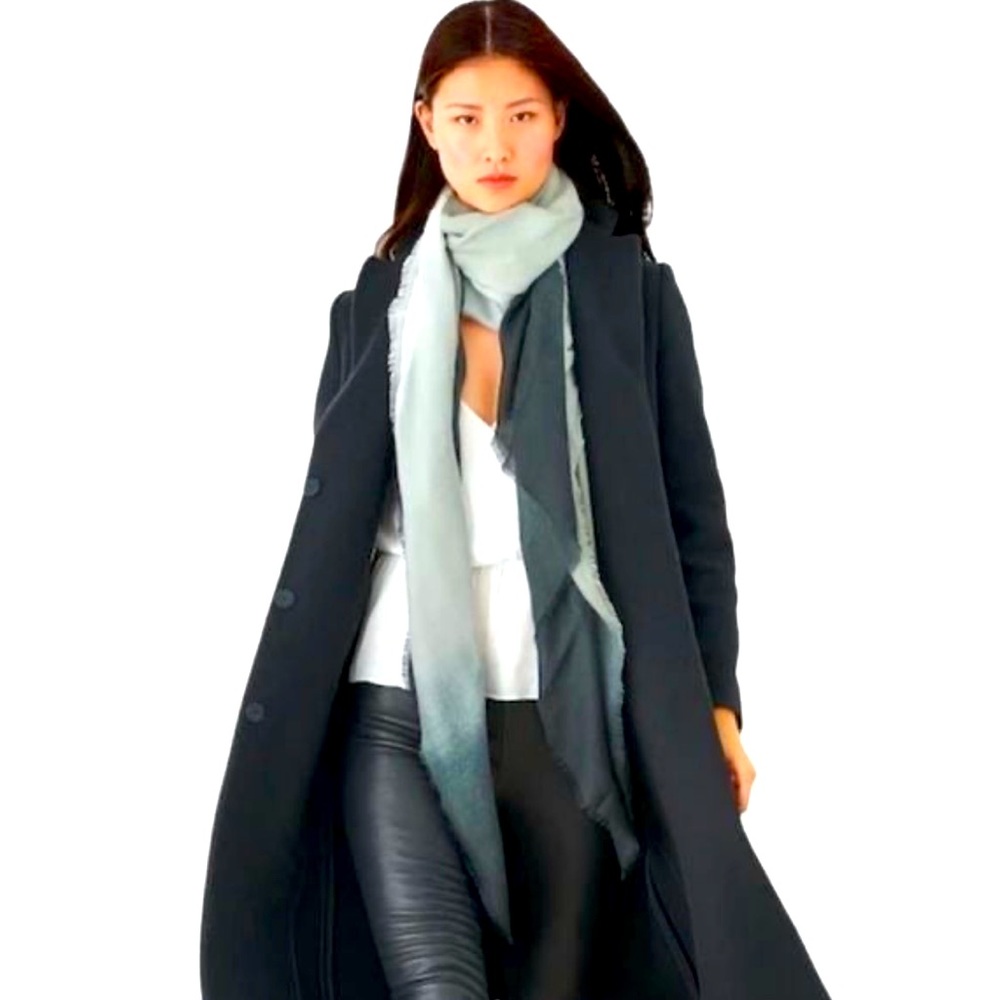 Carly Cushnie Scarf Ombré Print Rachel Zoe New O/S